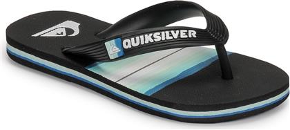 Quiksilver Παιδικές Σαγιονάρες Flip Flops Μαύρες Molokai