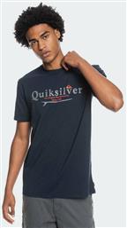 Quiksilver Silver Lining Ανδρικό T-shirt Navy Μπλε με Στάμπα από το Tobros