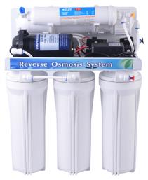 QWaterFilters Σύστημα Αντίστροφης Όσμωσης 5 Σταδίων RO-5 με Αντλία από το Public