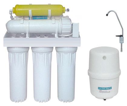 QWaterFilters Σύστημα Αντίστροφης Όσμωσης 6 Σταδίων RO-6