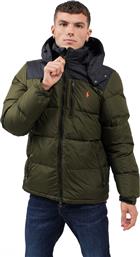 Ralph Lauren Ανδρικό Μπουφάν Puffer για Χειμώνα Χακί από το Notos