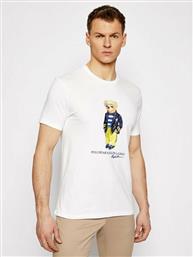 Ralph Lauren Ανδρικό T-shirt Με Στάμπα Λευκό από το Modivo