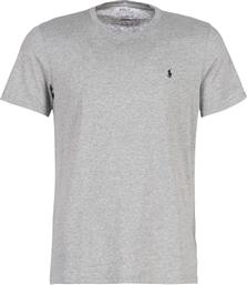 Ralph Lauren Ανδρικό T-shirt Γκρι Μονόχρωμο από το Spartoo