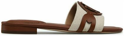 Ralph Lauren Alegra Δερμάτινα Γυναικεία Σανδάλια σε Χρώμα Narrow Fit
