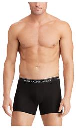 Ralph Lauren Ανδρικά Μποξεράκια Μαύρα 3Pack από το Tsakiris Mallas