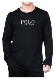 Ralph Lauren Ανδρική Μπλούζα Polo Μακρυμάνικη Μαύρη από το Silenzio