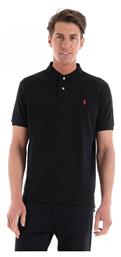 Ralph Lauren Ανδρικό T-shirt Κοντομάνικο Polo Μαύρο από το Notos
