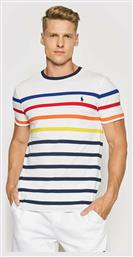 Ralph Lauren Ανδρικό T-shirt Με Ρίγες Πολύχρωμο
