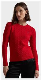 Ralph Lauren Cable-knit Γυναικείο Πουλόβερ Red