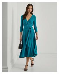 Ralph Lauren Dress Midi Φόρεμα Τιρκουαζ από το ProjectShops