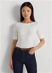 Ralph Lauren Γυναικεία Καλοκαιρινή Μπλούζα με Μανίκι 3/4 Λευκή από το Modivo
