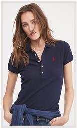 Ralph Lauren Γυναικεία Polo Μπλούζα Κοντομάνικη Navy Μπλε από το Favela