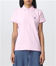 Ralph Lauren Γυναικεία Polo Μπλούζα Κοντομάνικη Ροζ
