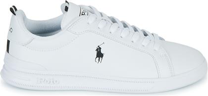 Ralph Lauren Hrt Ct II Ανδρικά Sneakers Λευκά