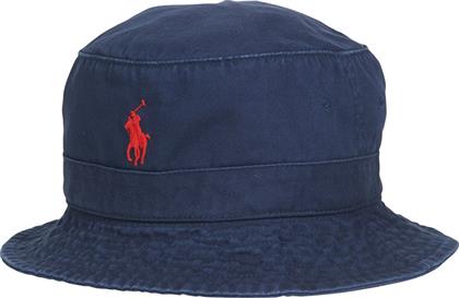 Ralph Lauren Υφασμάτινo Ανδρικό Καπέλο Στυλ Bucket Μπλε
