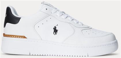 Ralph Lauren Masters CRT Ανδρικά Sneakers Λευκά από το Epapoutsia