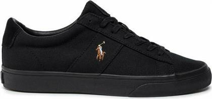 Ralph Lauren Sayer Ανδρικά Sneakers Μαύρα από το Epapoutsia