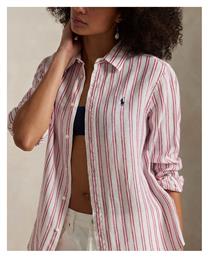 Ralph Lauren Shirt Γυναικείο Πουκάμισο White/Red