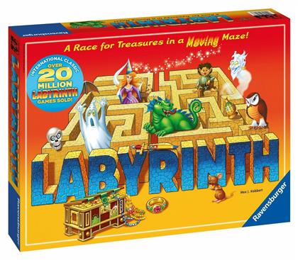 Ravensburger Επιτραπέζιο Παιχνίδι Λαβύρινθος Κυνήγι Θησαυρού για 2-4 Παίκτες 8+ Ετών (EL)