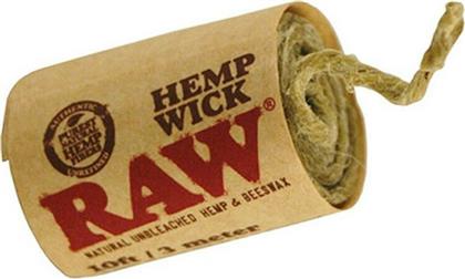 Raw Hemp Wick 3m 1τμχ