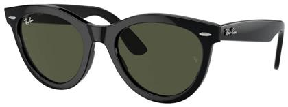 Ray Ban Γυαλιά Ηλίου με Μαύρο Κοκκάλινο Σκελετό και Πράσινο Φακό RB2241 901/31 από το Modivo