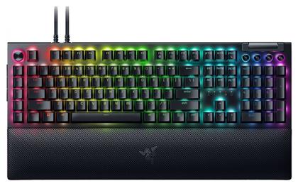 Razer Blackwidow V4 Pro Gaming Μηχανικό Πληκτρολόγιο με GL Clicky διακόπτες και RGB φωτισμό (Αγγλικό US)