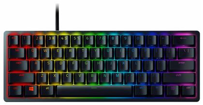 Razer Huntsman Mini Gaming Μηχανικό Πληκτρολόγιο 60% με RGB φωτισμό (Αγγλικό US)