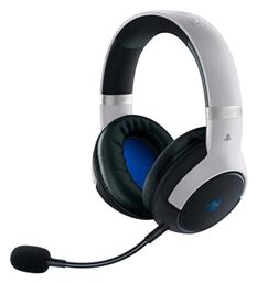 Razer Kaira Pro Hyperspeed PlayStation Ασύρματο Over Ear Gaming Headset με σύνδεση Bluetooth / USB Licensed Black/White for PS5 / PC