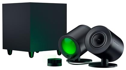 Razer Razer Nommo V2 PRO Ασύρματα Ηχεία Υπολογιστή 2.1 με RGB Φωτισμό και Bluetooth Ισχύος 300W σε Μαύρο Χρώμα