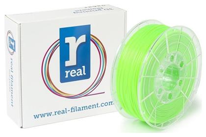 Real Filament PLA 3D Printer Filament 1.75mm Fluorescent Green 0.5kg