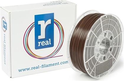 Real Filament PLA 3D Printer Filament 1.75mm Καφέ 1kg