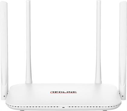 Redline WR-5500 Ασύρματο Router Wi‑Fi 5 με 4 Θύρες Gigabit Ethernet