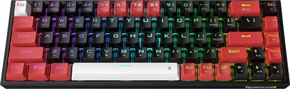 Redragon K631 Pro BRW Ασύρματο Gaming Μηχανικό Πληκτρολόγιο 65% με Custom Red διακόπτες και RGB φωτισμό (Αγγλικό US) από το Polihome