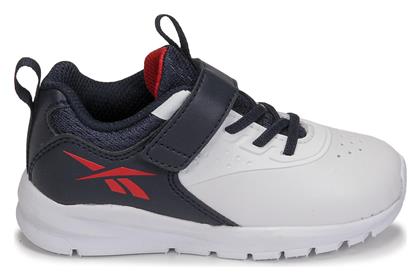 Reebok Αθλητικά Παιδικά Παπούτσια Μπάσκετ Rush Runner 4 Cloud White / Vector Navy / Vector Red