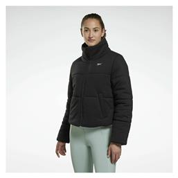 Reebok Μπουφάν Puffer Μαύρο