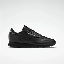 Reebok Classic Leather Sneakers Core Black / Pure Grey 5 από το Spartoo