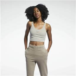 Reebok Classics Wardrobe Essentials Αμάνικη Γυναικεία Αθλητική Μπλούζα Boulder Grey