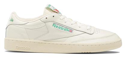 Reebok Club C 85 Vintage Γυναικεία Sneakers Chalk / Alabaster / Glen Green από το Epapoutsia