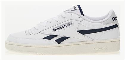 Reebok Club C Revenge Ανδρικά Sneakers Ftw White / Chalk / Vector Navy από το Epapoutsia