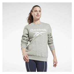 Reebok Identity Logo Γυναικείο Φούτερ Medium Grey Heather