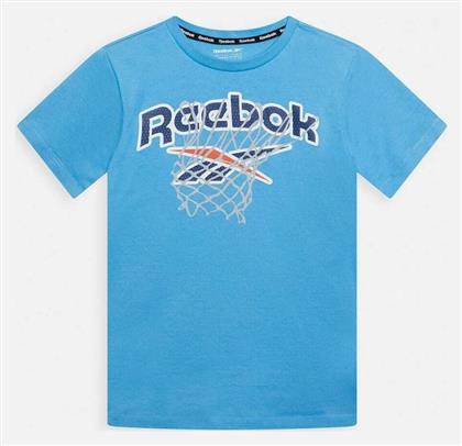 Reebok Παιδικό T-shirt Γαλάζιο