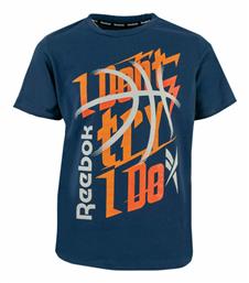 Reebok Παιδικό T-shirt Navy Μπλε