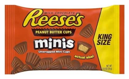 Reese's Peanut Butter Cups Mini Σοκολατάκια Γάλακτος 70gr