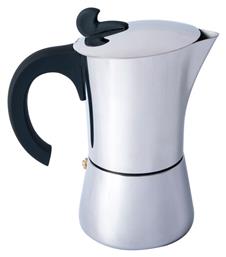 Relags 633011 Μπρίκι Espresso 4cups Inox Ασημί από το Lightgear