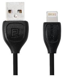 Remax Regular USB to Lightning Cable Μαύρο 1m (Lesu) από το Saveltrade