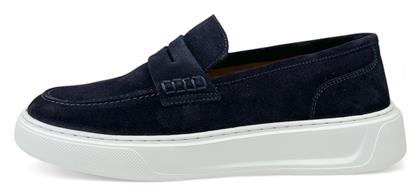 Renato Garini Suede Ανδρικά Loafers σε Χρώμα