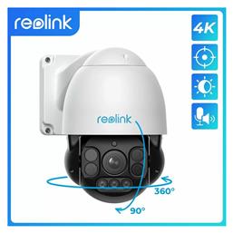 Reolink RLC-823A IP Κάμερα Παρακολούθησης 4K Αδιάβροχη με Αμφίδρομη Επικοινωνία