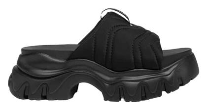 Replay Γυναικεία Σανδάλια Flatforms σε Μαύρο Χρώμα