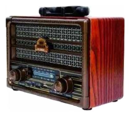 Retro - M1935BT Retro Επιτραπέζιο Ραδιόφωνο Επαναφορτιζόμενο με Bluetooth και USB
