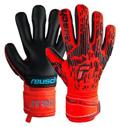 Reusch Attrakt Freegel Silver Finger Support Γάντια Τερματοφύλακα Ενηλίκων Κόκκινα από το MybrandShoes